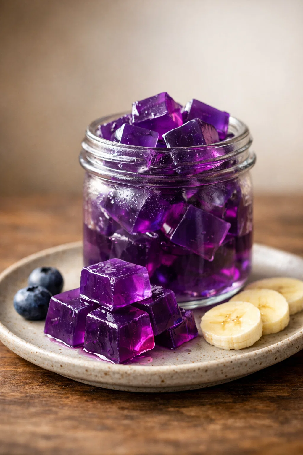 Gelatina servida en copa